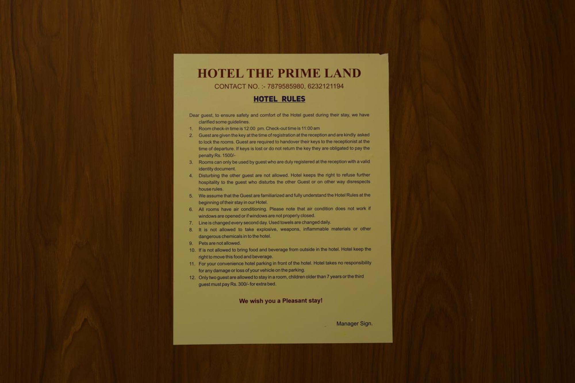 Hotel The Prime Land Hoshangabad Bagian luar foto